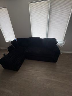 Black couch