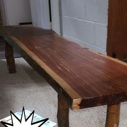 All Natural Red Cedar Bench