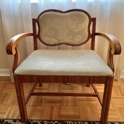 Vintage Art Deco / Art Nouveau Bedroom Vanity Armchair 