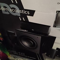 Nonpower Sub With 6 Speakers Needs External Receiver No Bluetooth 