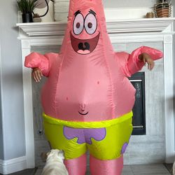 Inflatable Patrick Costume-Youth Size