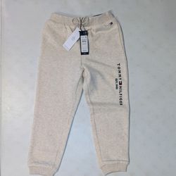 New Boy's Tommy Jogger Pants Size 4-5