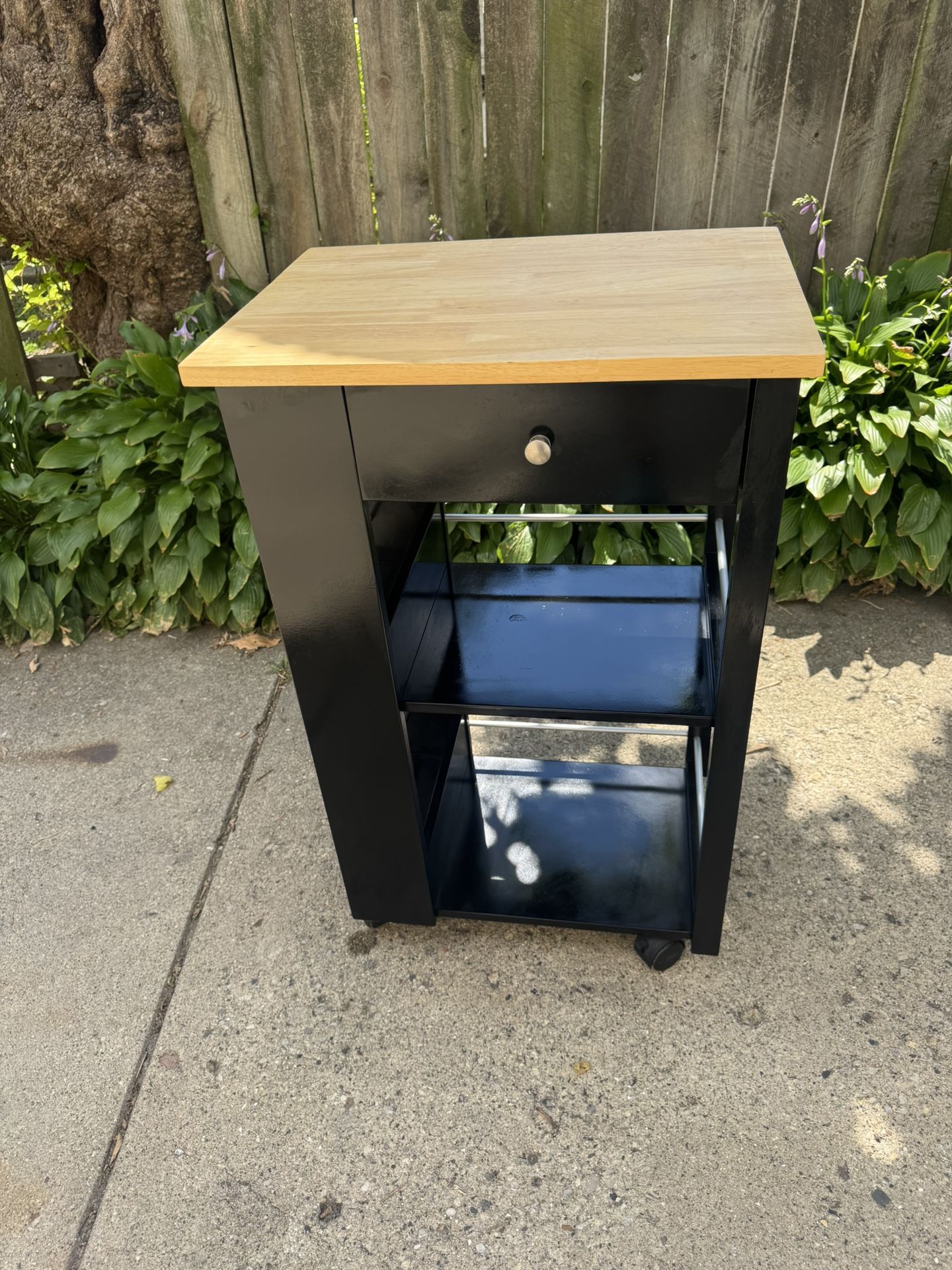 Kitchen rolling cart