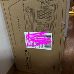 Victrola 8-in-1 Bluetooth Record Player & Multimedia Center