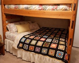 Solid Wood Bunk Bedroom Set