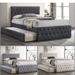 Full Bed With Twin Not Including Mattress 