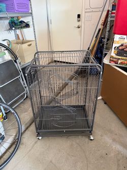 Animal cage.
