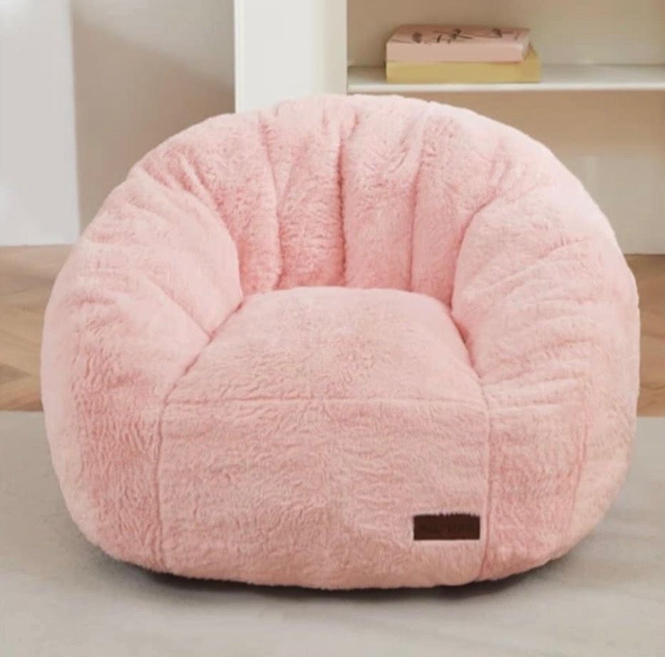 Brand New Bean Bag Chair For Kids- Pink 