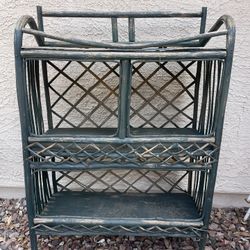 Vintage Bamboo Plant Stand