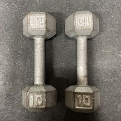 10 Lb Dumbells