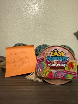 Orb dumplings tie dye