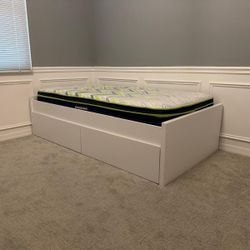 Twin Bed With Storage