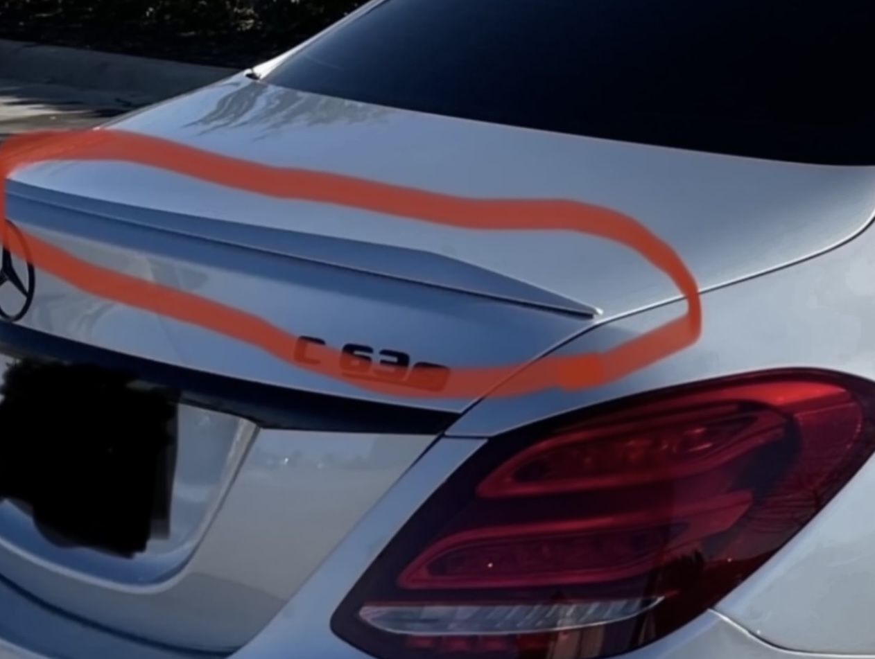 Mercedes Spoiler