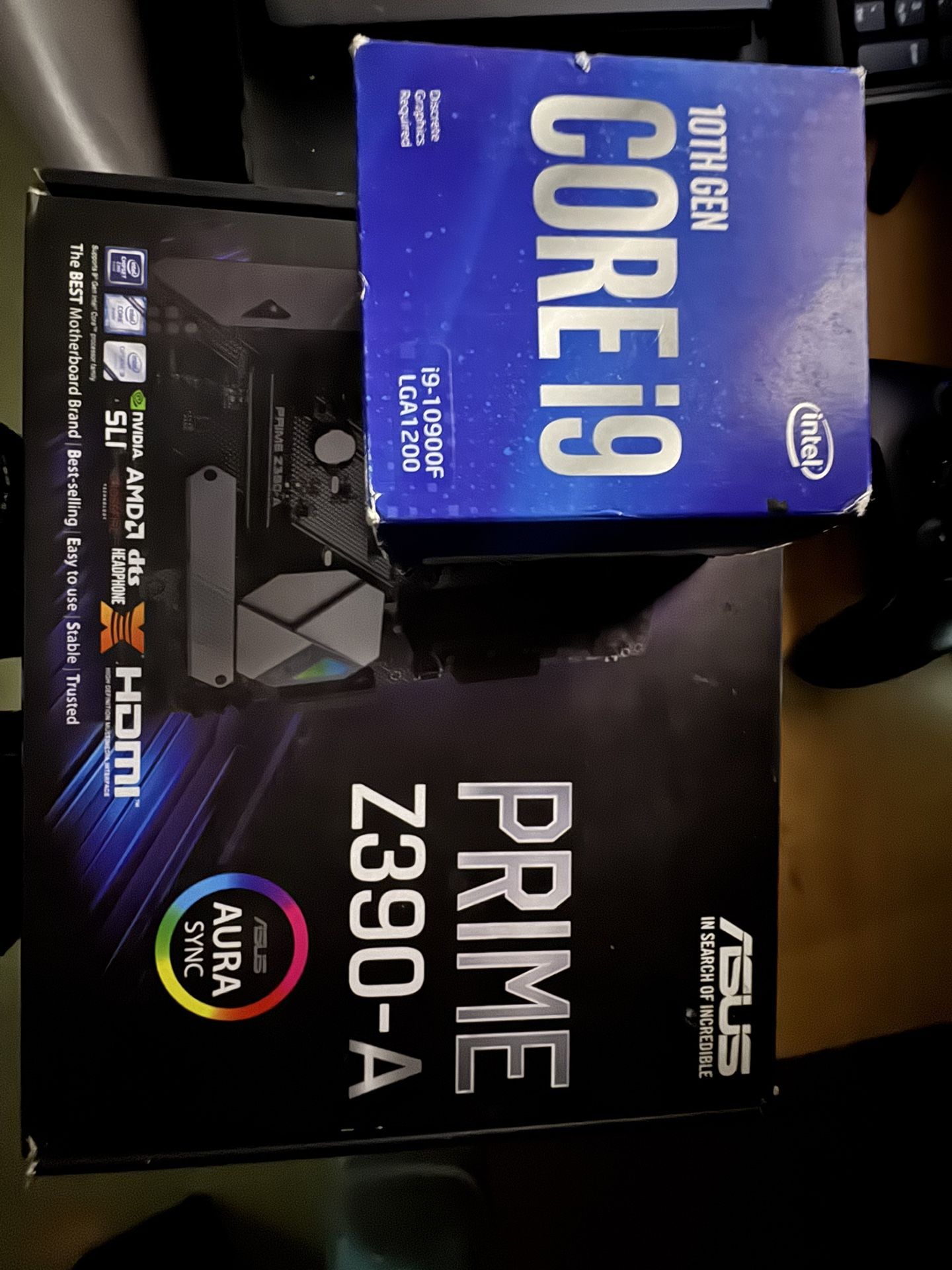 10th Gen Core i9 & Prime Z390-A