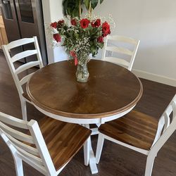 Small Dining Table With 4 Chairs