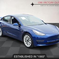 2022 TESLA MODEL 3 