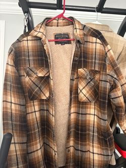 Large Flannel sweater