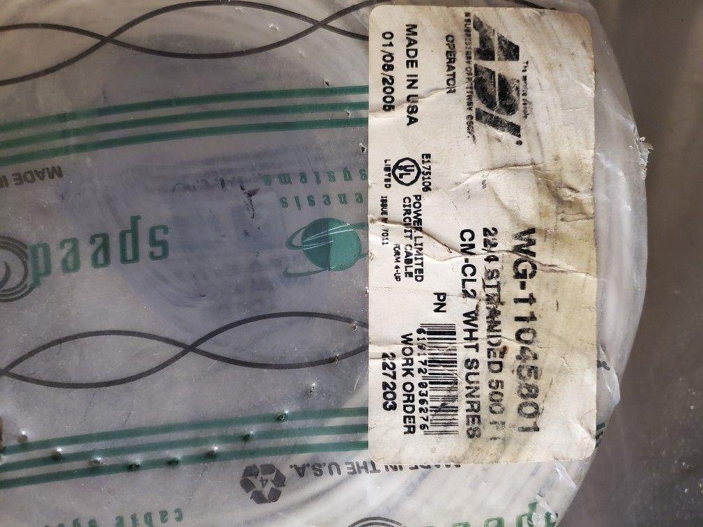 Security System Wire