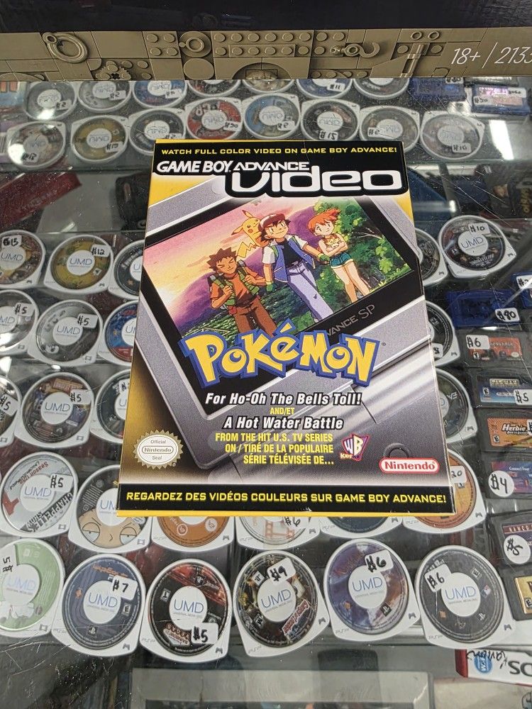 Gameboy Advance Video: Pokemon A Hot Water Battle For Ho-Oh the Bells Toll CIB