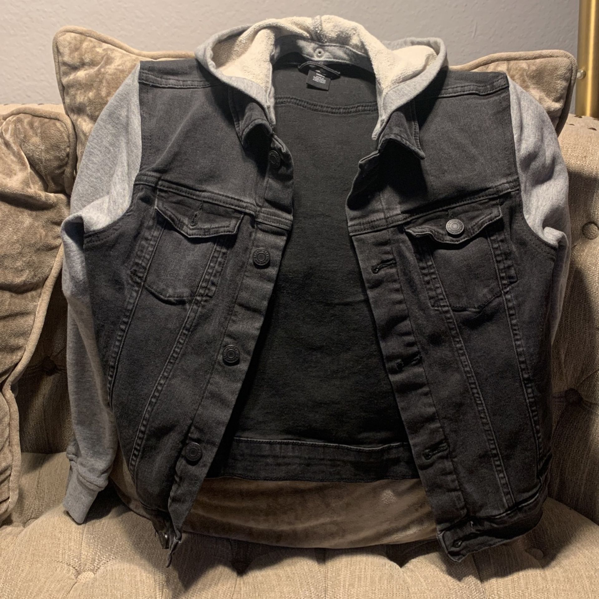 Kids Grey Jean Jacket 