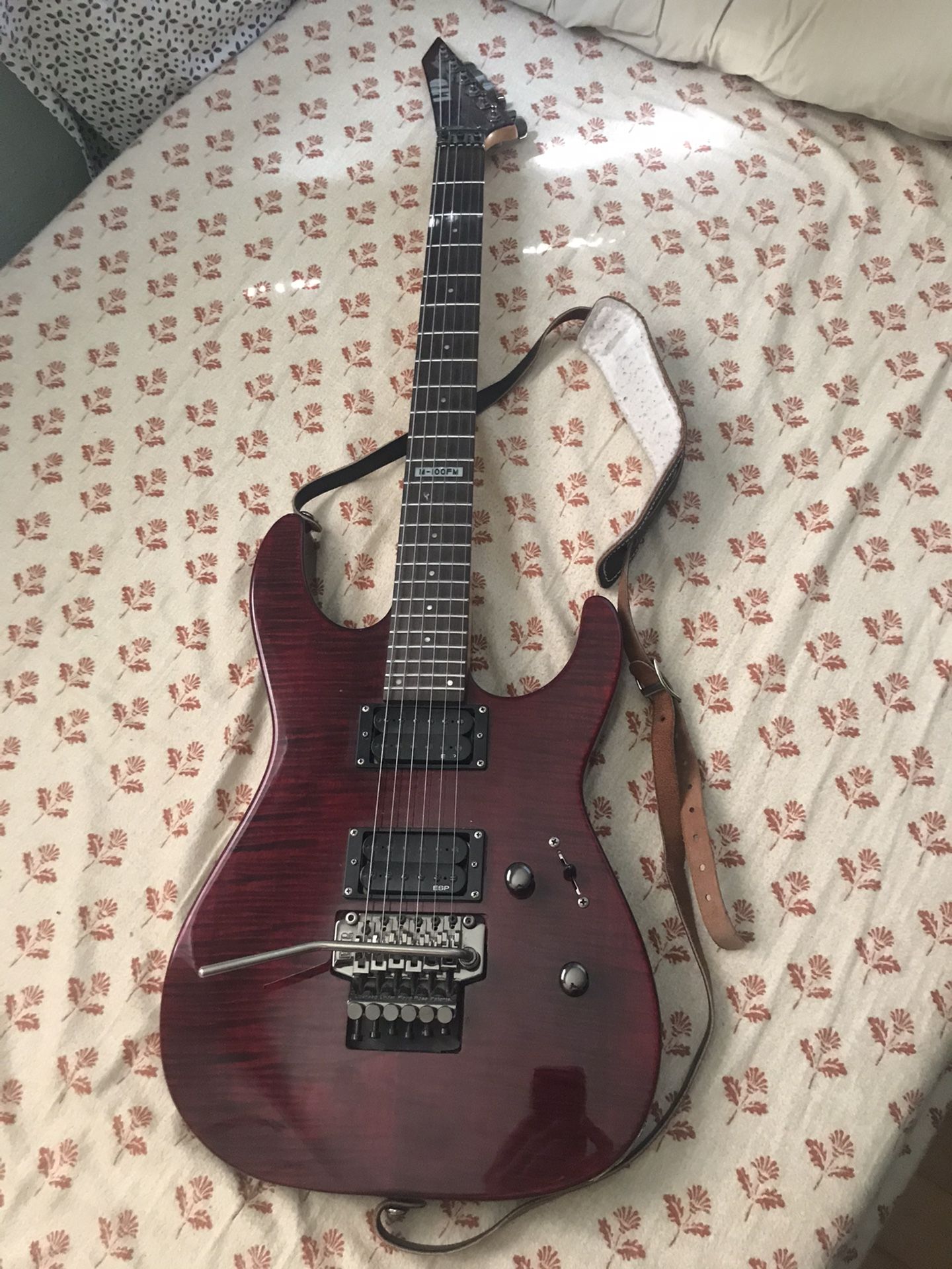 LTD ESP M-100FM guitar