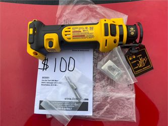 Brand New Dewalt  20v  Max Drywall Cut-out Tool       DCS551      Tool Only 