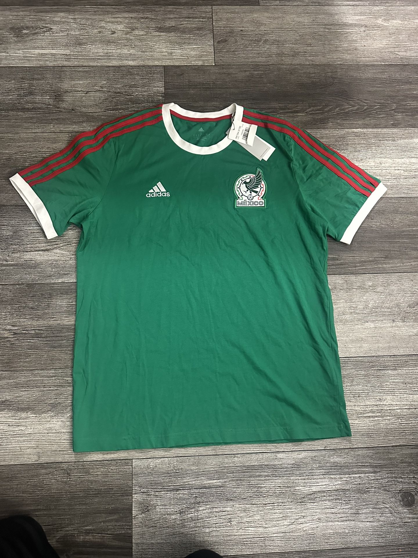 Men’s Mexico Soccer Jersey Shirt L FMF DNA 3S Tee