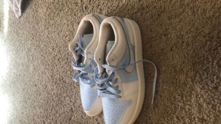 Aj1 Low Blue N White