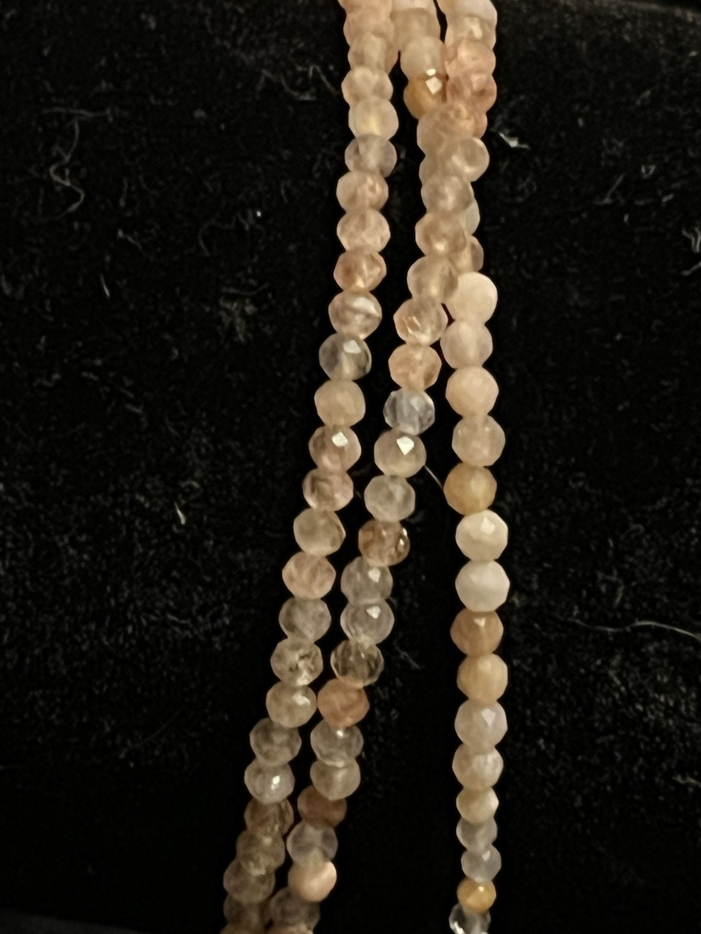 Peach Moonstone Anklets $20 Each