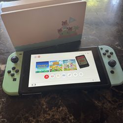 Nintendo switch animal Crossing Edition With Game 