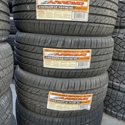 235/50/18 Arroyo #4 New Tires Mount & Balance // Set De 4 Llantas Nuevas Arroyo Instaladas Y Balanceadas