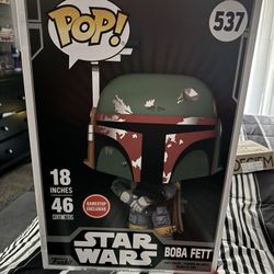 18”Funko Pop Boba Fett And Darth Vader 18” 