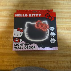 Hello Kitty Light Up Wall Decor New 