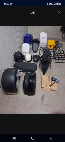 Scooter parts and accessories