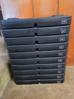 200lbs replacement weight stack cable machine