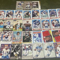 Lot Of 47 Houston Oilers Football Cards