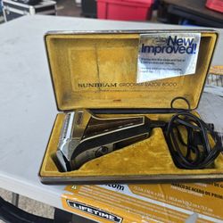 vintage Sunbeam Groomer Razor 8000