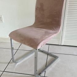 Dinning chairs $5 Only- chairs Are covered - $30 For 6 Chairs