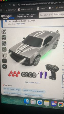 Remote control RC drift car