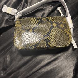 Coach NOLITA 19 SNAKE PRINT LEATHER HANDBAG 
