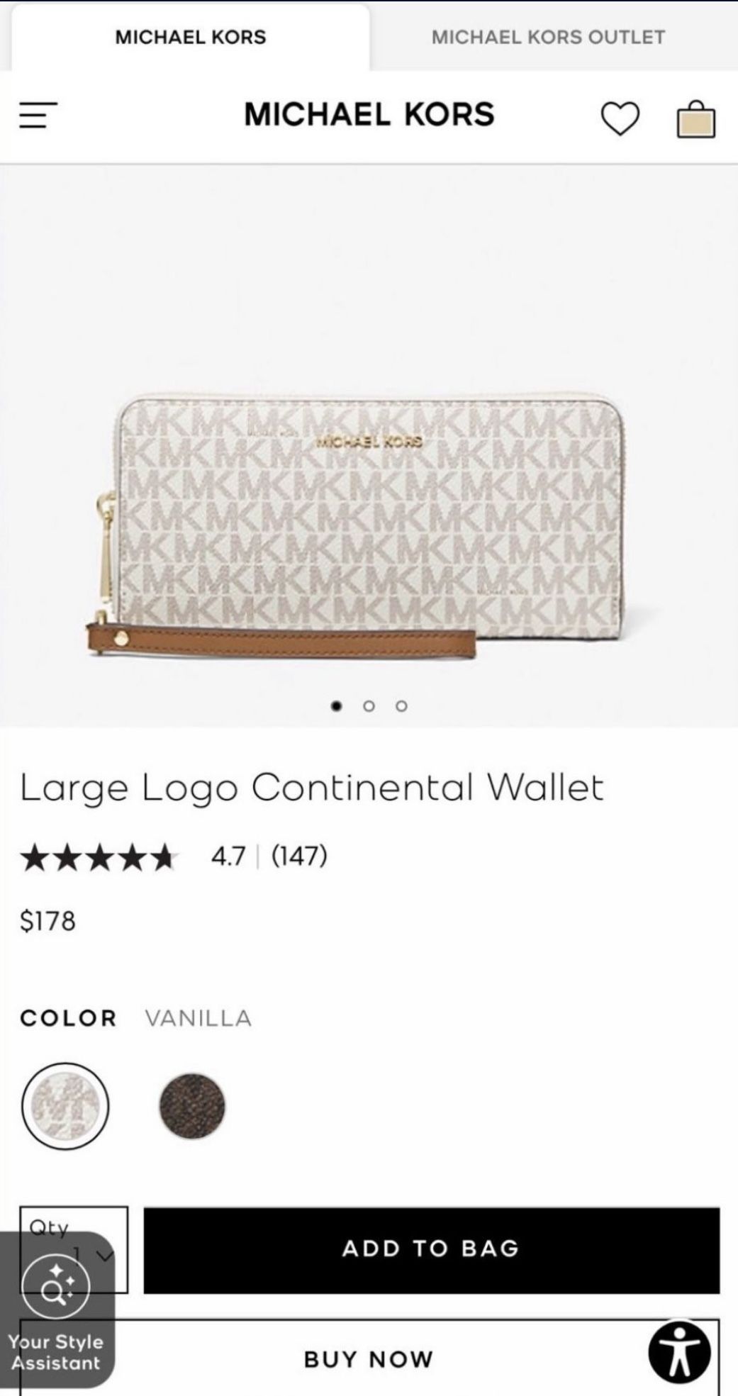 Michael Kors Wallet 