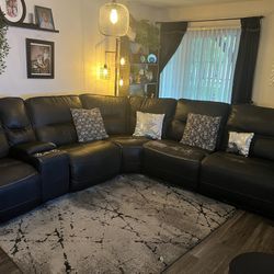 Black Couches 