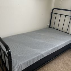 Twin Bed Frame And Mattress