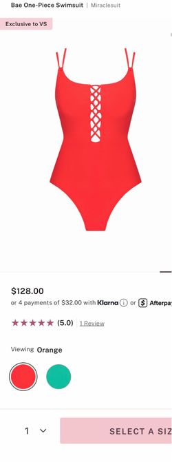 Brand new with tags Victorias Secret miracle  swimsuit