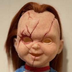 Bride/seed Of Chucky Silicone Head *Unfinished*