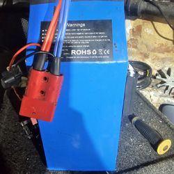 84 Volt Battary With Charger