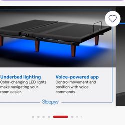 Bed Frame, Mattres Firm, I sell adjustable bed base, with queen size lights, it has several vibration modes