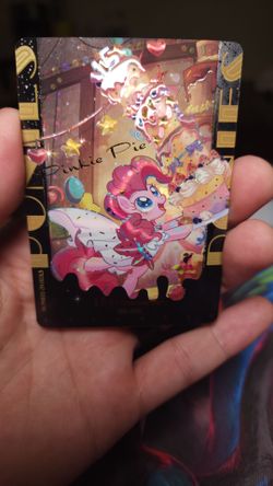 Pinkie Pie MLP My Little Pony 15th Anniversary ZR ULTRA RARE CARD TCG Trading Cards