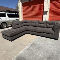 FREE DELIVERY - Aesthetic Midnight Sectional Sofa Couch