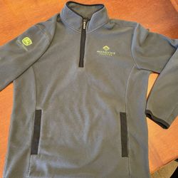 John Deere Prairie State Tractor 🚜 Fleece Shirt Jacket 